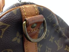 Photo8: Auth Louis Vuitton Monogram Keepall Bandouliere 55 Boston Bag Travel 5L090090 (8)