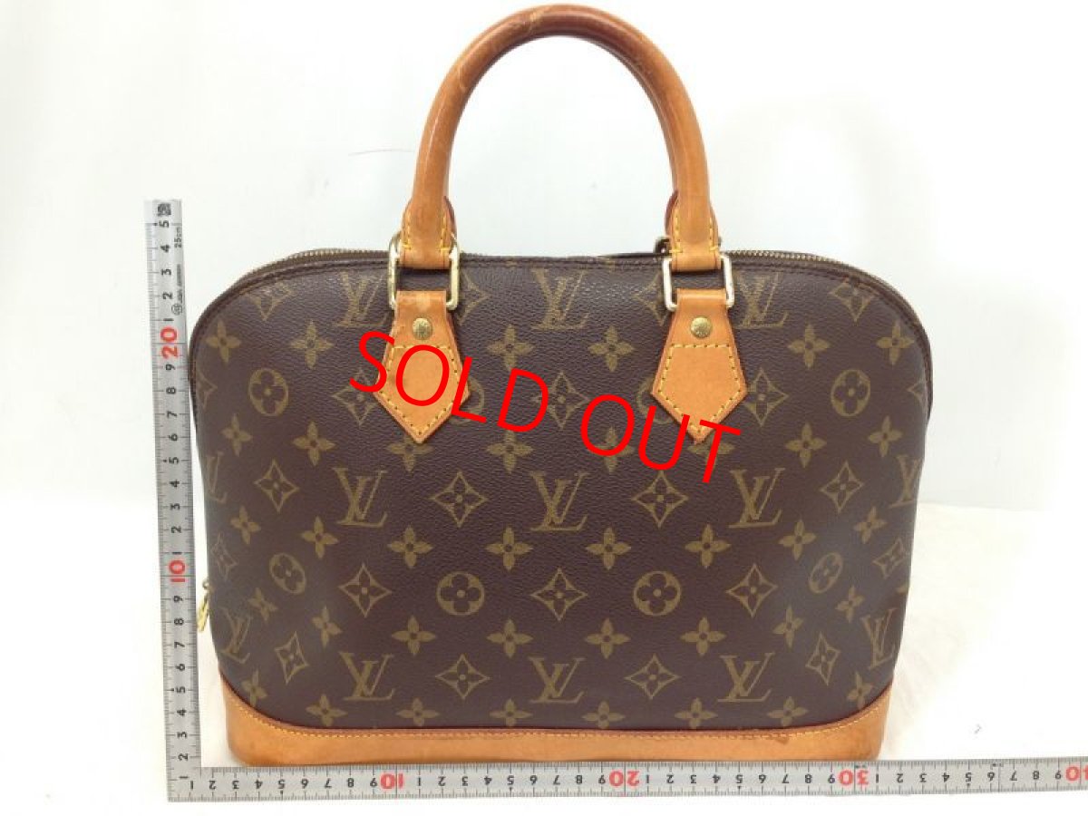 Photo2: Authentic Louis Vuitton Monogram Alma Hand Bag    6B020070p (2)