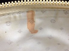 Photo9: Authentic LOUIS VUITTON HAND BAG BEIGE LEATHER 5L150670 (9)