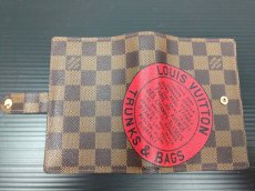 Photo8: Auth Louis Vuitton Damier Agenda Day Planner Cover Trunks&Bags Edition 6C090400# (8)