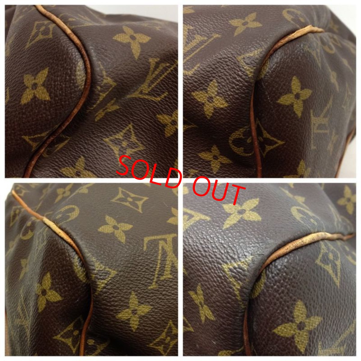 Photo5: Auth Louis Vuitton Monogram Keepall Bandouliere 55 Boston Bag Travel 5L090090 (5)