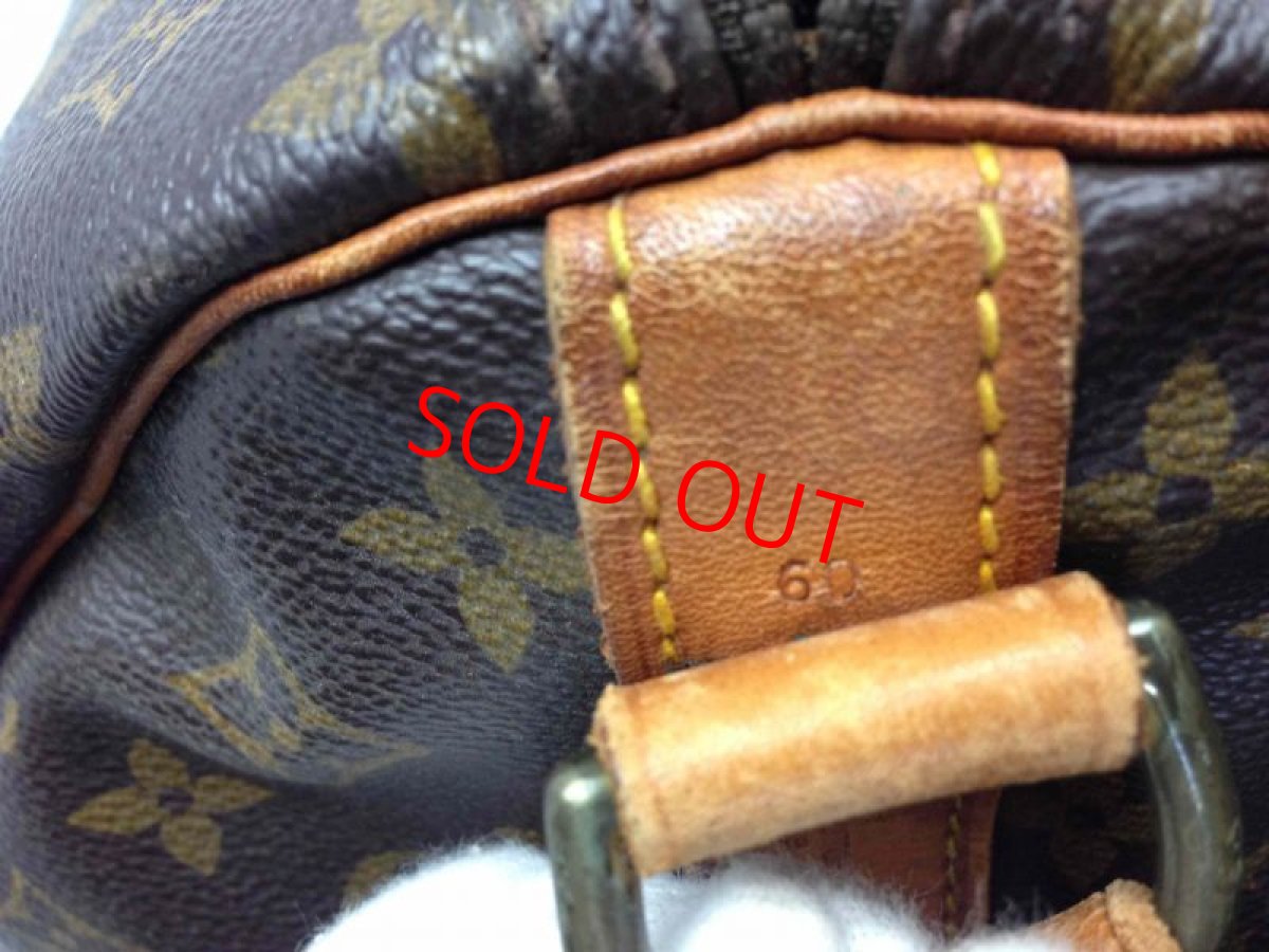 Photo5: AUTH LOUIS VUITTON Monogram Bandouliere 60 Travel Boston Bag Vintage 6C230740N (5)