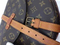 Photo7: Authentic Louis Vuitton Monogram Chantilly Shoulder Bag PVC Brown 6C090090# (7)