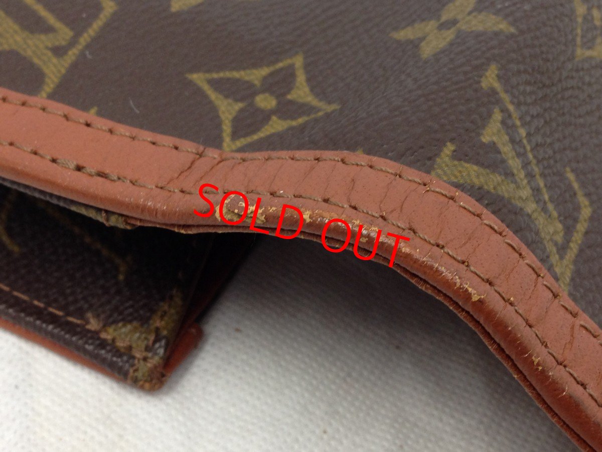 Photo9: Authentic Louis Vuitton Monogram Pochette Dame GM Clutch Hand Bag  6A260140p (9)