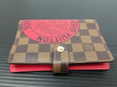 Photo6: Auth Louis Vuitton Damier Agenda Day Planner Cover Trunks&Bags Edition 6C090400# (6)