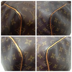 Photo5: Authentic Louis Vuitton Monogram Keepall Boston Travel Bag Vintage 6C150310# (5)