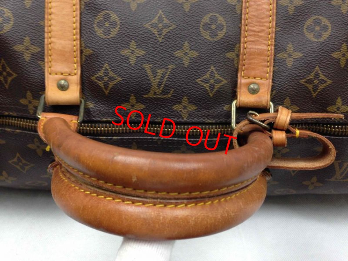 Photo8: AUTH LOUIS VUITTON Monogram Bandouliere 60 Travel Boston Bag Vintage 6C230740N (8)