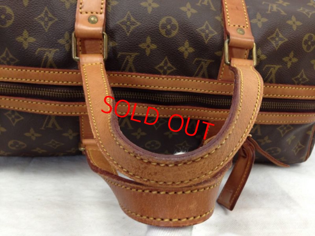 Photo9: Authentic Louis Vuitton Monogram Sac Souple 45 Hand Boston Bag 6B160100 (9)