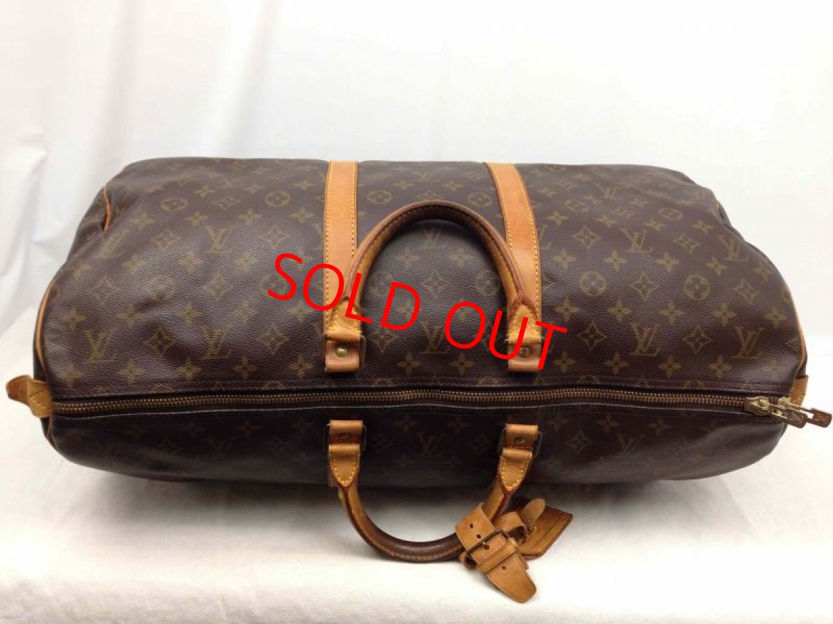 Photo7: Authentic Louis Vuitton Monogram Keepall Boston Travel Bag Vintage 6C150310# (7)