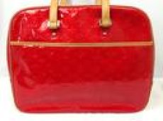 Photo3: Auth Louis Vuitton Vernis Sutton shoulder bag tote bag Rouge red 6c300580w (3)