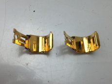 Photo3: Auth HERMES Gold Tone Clip-On Earrings 9F120060m (3)