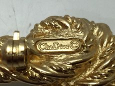 Photo5: Auth Christian Dior Gold Tone Brooch 9F120070m (5)