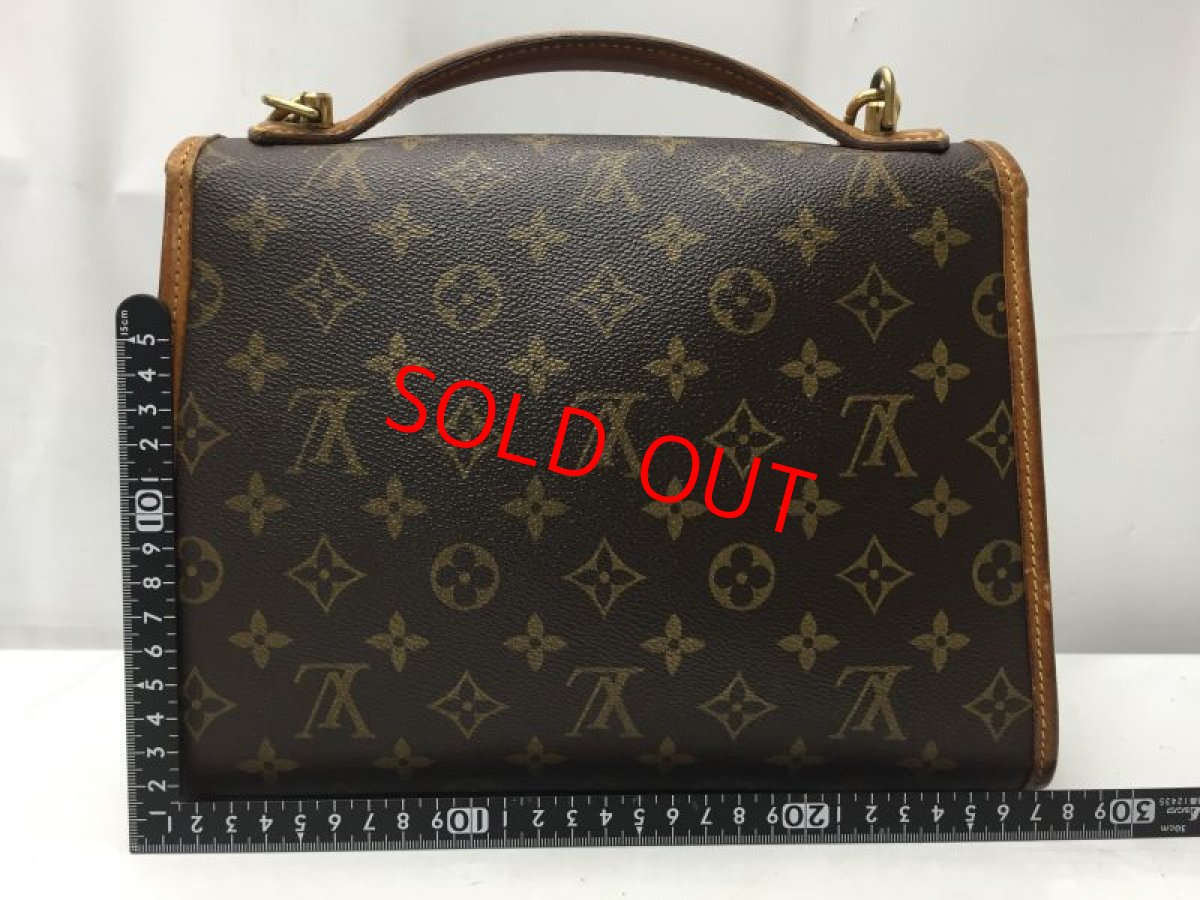 Photo2: Auth Louis Vuitton Monogram Bel air  Shoulder Hand Bag 9F220040k (2)