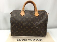 Photo1: Auth LOUIS VUITTON Monogram Speedy 30 Hand bag 9F260190n (1)