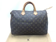 Photo1: Auth Louis Vuitton Monogram Speedy 35 Hand Bag 9G220040g (1)