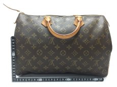 Photo2: Auth Louis Vuitton Monogram Speedy 35 Hand Bag 9G220040g (2)