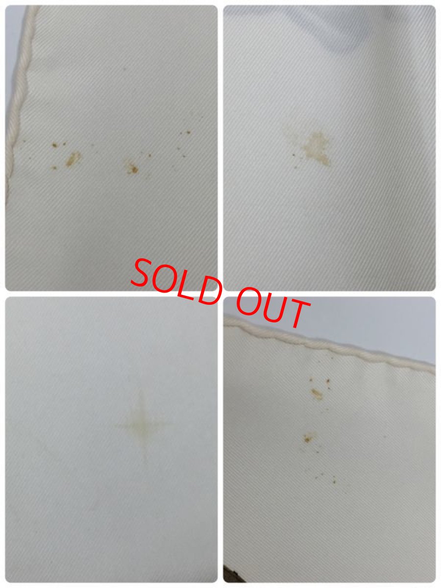 Photo9: Auth Hermes  100% Silk Scarf  "À propos de botter"  9H120270g (9)