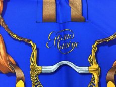 Photo6: Auth Hermes  100% Silk Scarf  "Grand Manage Hd' ORIGNY"  9H120240n (6)