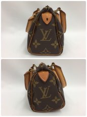 Photo3: Auth Louis Vuitton Monogram Mini Speedy 2 way AB rank Shoulder bag 9H120140n (3)