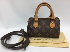 Photo1: Auth Louis Vuitton Monogram Mini Speedy 2 way AB rank Shoulder bag 9H120140n (1)