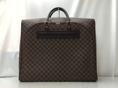 Photo1: Auth LOUIS VUITTON Damier Norita GM Travel Hand Bag 9E220060m (1)