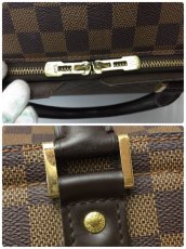 Photo7: Auth LOUIS VUITTON Damier Norita GM Travel Hand Bag 9E220060m (7)