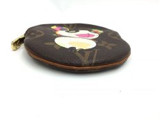 Photo5: Auth Louis Vuitton Monogram PANDA TAKASHI MURAKAMI Coin Case  9i100050n (5)