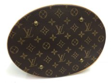 Photo4: Auth Louis Vuitton Monogram Bucket GM Shoulder bag with Pouch 9i120010n (4)