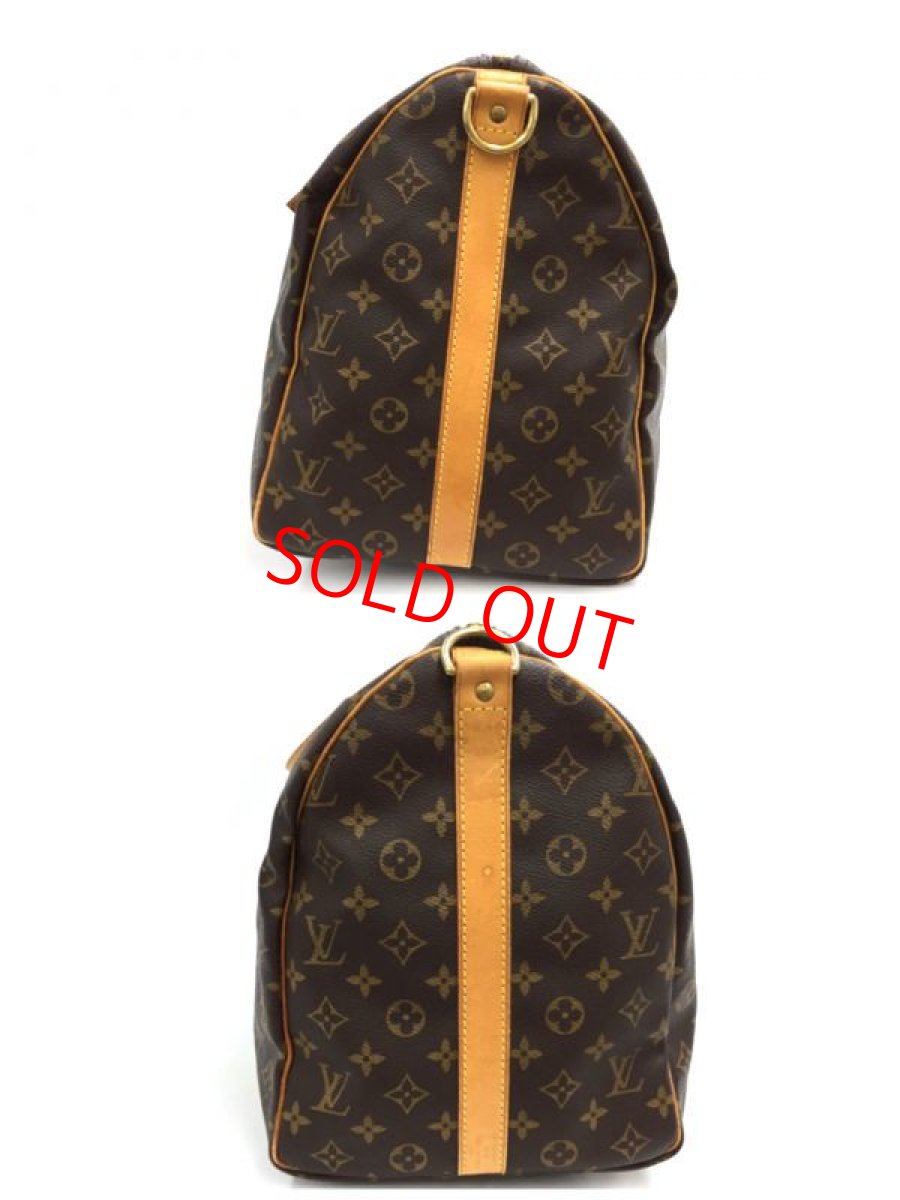 Photo3: Auth LOUIS VUITTON Monogram Keepall Bandouliere 50 Travel Bag 9i170020g (3)