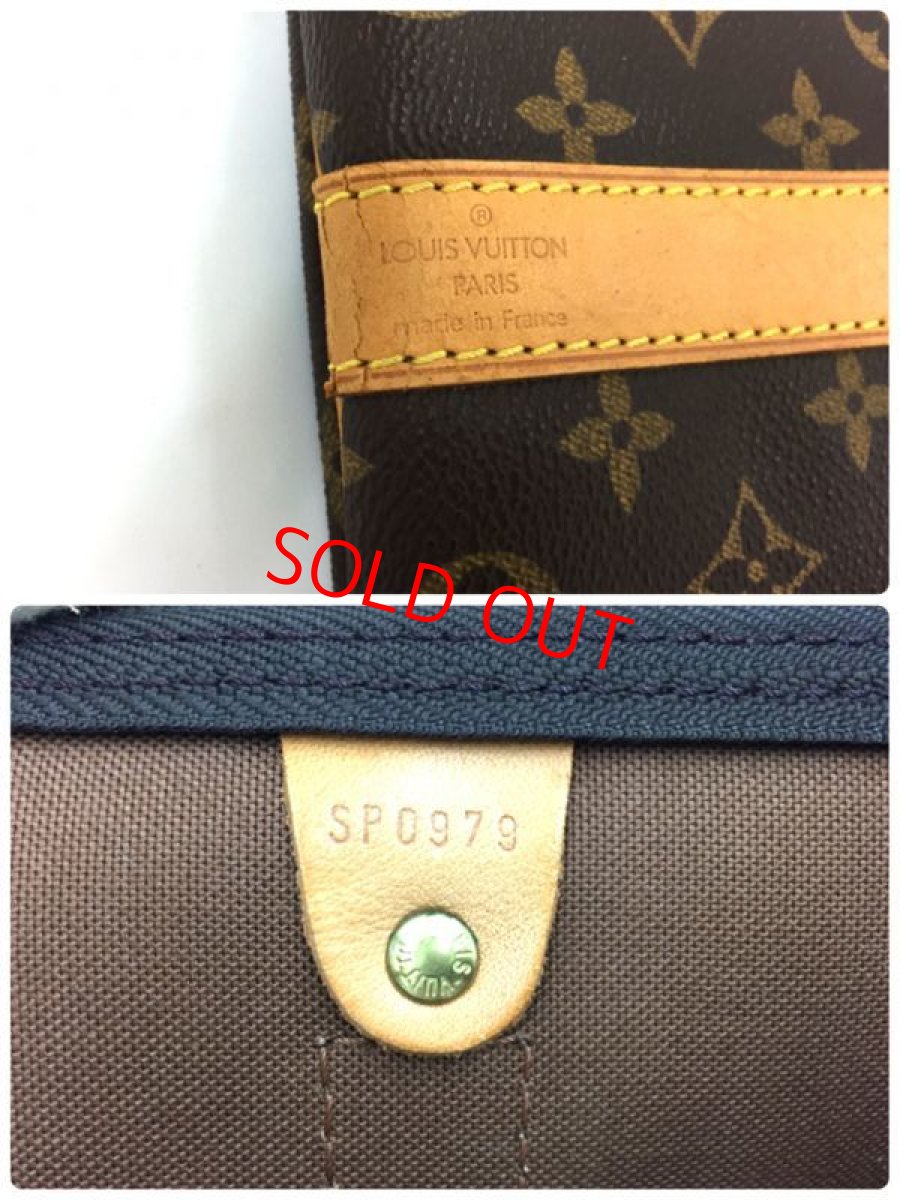 Photo6: Auth LOUIS VUITTON Monogram Keepall Bandouliere 50 Travel Bag 9i170020g (6)