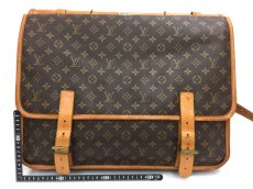 Photo2: Auth Louis Vuitton Monogram Sac Kleber 2 way Shoulder Hand Bag 9I040150g (2)