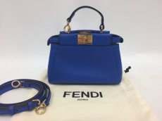 Photo1: Auth Fendi Mini Peekaboo Iconic  2 Way Shoulder Hand Bag good 9L050320n (1)