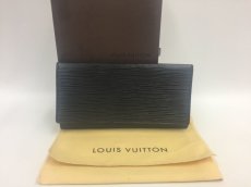 Photo1: Auth Louis Vuitton Epi Black Bifold Long Wallet made in Spain A rank 9L270150n (1)