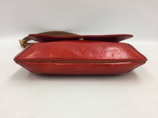 Photo4: Auth LOUIS VUITTON Vernis Red Thompson Street Shoulder bag  9L270130n (4)