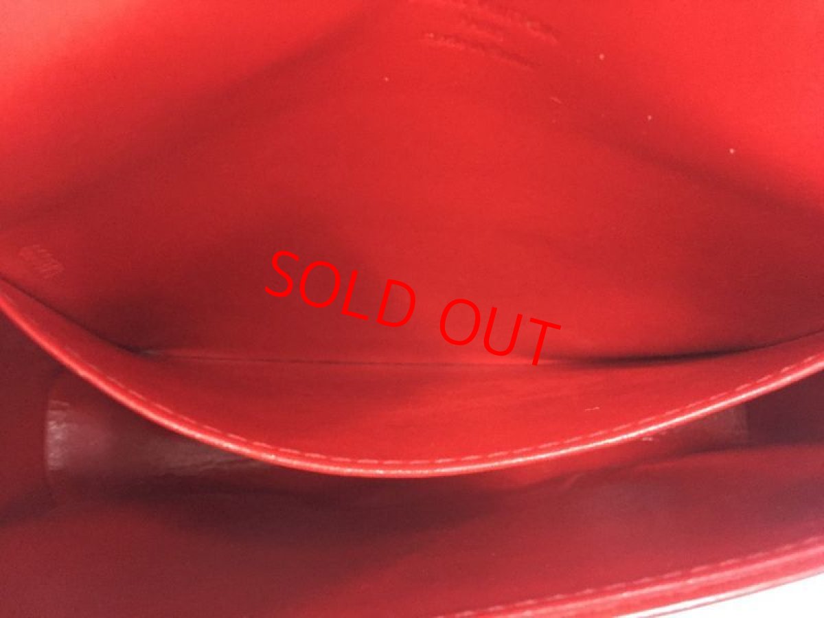 Photo9: Auth LOUIS VUITTON Vernis Red Thompson Street Shoulder bag  9L270130n (9)