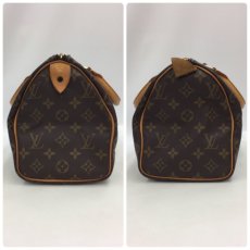 Photo3: Auth Louis Vuitton Monogram Speedy 25 Hand bag Vintage 0A090130n (3)