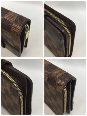 Photo5: Auth Louis Vuitton Damier Ebene compact Zip Bifold Wallet UNUSED 0A280180n (5)