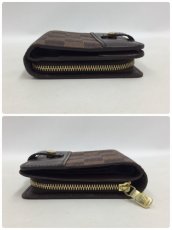 Photo3: Auth Louis Vuitton Damier Ebene compact Zip Bifold Wallet UNUSED 0A280180n (3)