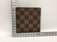 Photo2: Auth Louis Vuitton Damier Ebene compact Zip Bifold Wallet UNUSED 0A280180n (2)