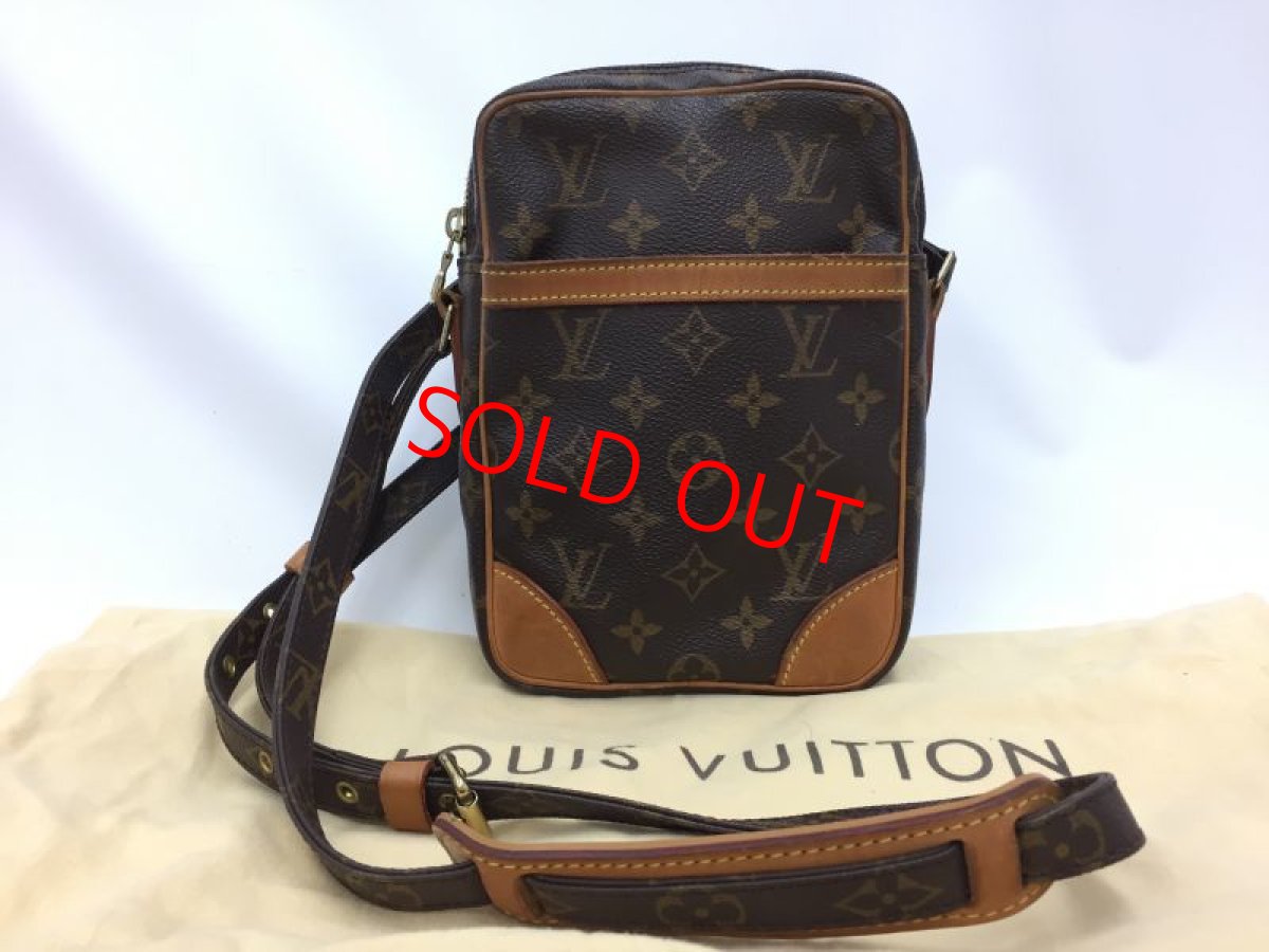 Photo1: Auth Louis Vuitton Monogram Danube Shoulder Bag Vintage 0C110090n" (1)