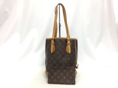 Photo1: Auth Louis Vuitton Monogram Bucket PM Shoulder bag with pouch 0C220220n" (1)