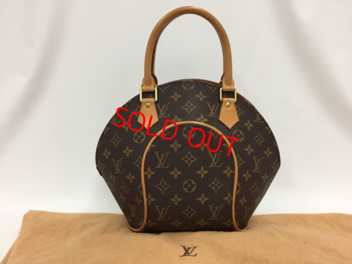 Photo1: Auth Louis Vuitton Monogram Ellipse PM M51127 Hand Bag Vintage 0D010060n" (1)