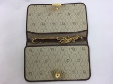 Photo4: Auth Christian Dior Leather Gold tone Chain Shoulder bag Vintage 0C220200n" (4)
