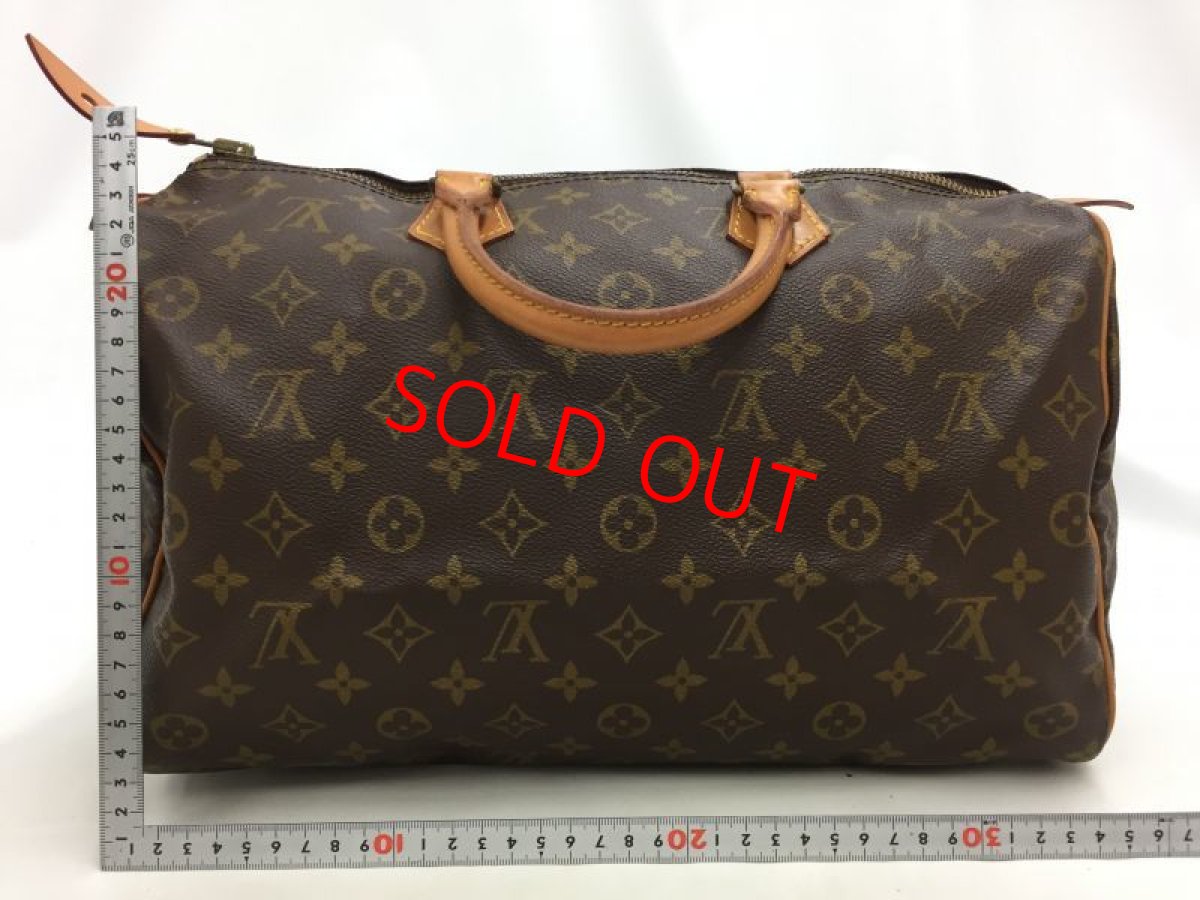 Photo2: Auth Louis Vuitton Monogram Speedy 35 Hand Bag Vintage 0C220100n" (2)