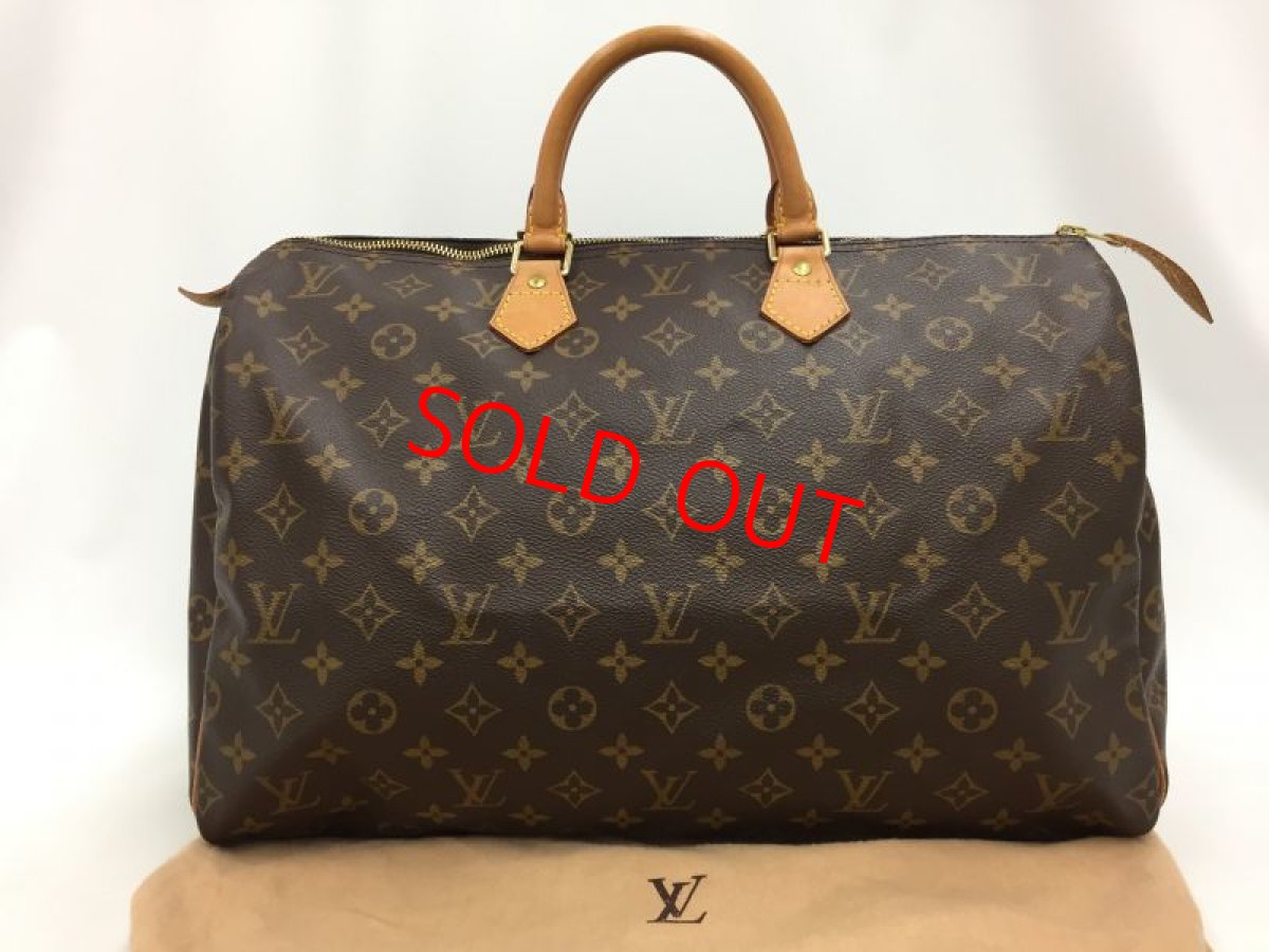 Photo1: Auth Louis Vuitton Monogram Speedy 40 Hand Bag Vintage 0D020110n" (1)