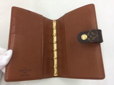 Photo4: Auth Louis Vuitton Monogram Agenda PM Day Planner Cover 0D070110n" (4)