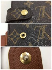 Photo11: Auth Louis Vuitton Monogram Agenda PM Day Planner Cover 0D070110n" (11)