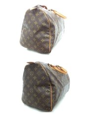 Photo10: Auth Louis Vuitton Monogram Speedy 35 Hand Bag Vintage 0C220100n" (10)