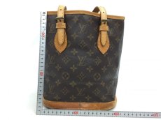 Photo2: Auth Louis Vuitton Monogram Bucket PM Shoulder bag with pouch 0C220220n" (2)