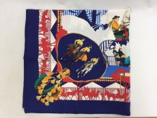 Photo3: Authentic Hermes 100% Silk Scarf H. de Watrigant 0D280100n" (3)